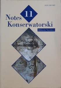 Notes Konserwatorski nr 11/2007