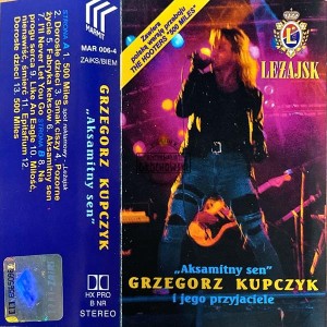 Grzegorz Kupczyk – Aksamitny Sen Kaseta