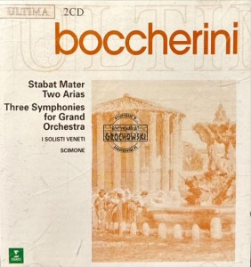 Boccherini - I Solisti Veneti, Scimone – Stabat Mater / Two Arias / Three Symphonies For Grand Orchestra 2CD
