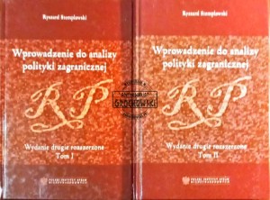 Wprowadzenie do analizy polityki zagranicznej, tom 1/2