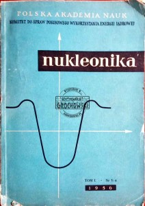 Nukleonika, tom 1, nr 3-4