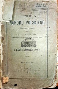 Dzieje narodu polskiego w krótkości zebrane. Tom V Stanisław August