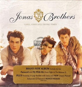 Jonas Brothers – Lines, Vines and Trying Times CD