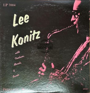 Lee Konitz With Tristano, Marsh & Bauer – Subconscious-Lee LP