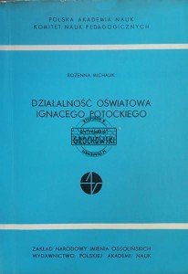 Działalność owiatowa Ignacego Potockiego