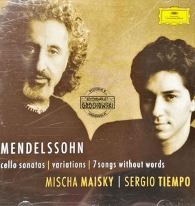 Mendelssohn - Mischa Maisky | Sergio Tiempo – Cello Sonatas | Variations | 7 Songs Without Words CD