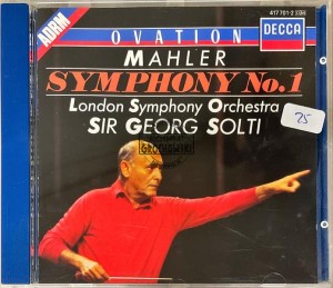 Mahler, London Symphony Orchestra, Sir Georg Solti – Symphony No. 1 CD