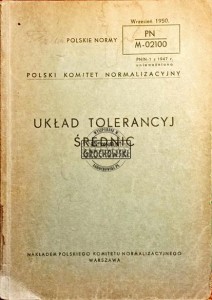 Układ tolerancyj średnic