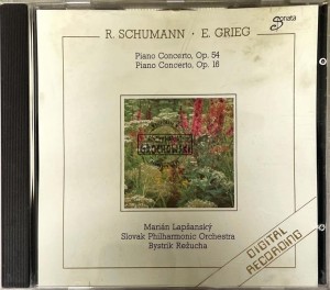 R. Schumann · E. Grieg, Marián Lapšanský, Slovak Philharmonic Orchestra, Bystrík Režucha – Piano Concerto, Op. 54 / Piano Concerto, Op. 16 CD
