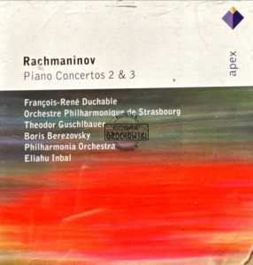 Rachmaninov - François-René Duchable, Orchestre Philharmonique De Strasbourg, Theodor Guschlbauer, Boris Berezovsky, Philharmonia Orchestra, Eliahu Inbal – Piano Concertos 2 & 3 CD