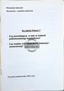 Ku jakiej Polsce?