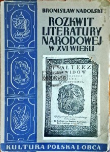 Rozkwit literatury narodwej w XVI wieku