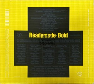 Readymade – Bold CD