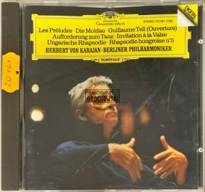 Herbert von Karajan • Berliner Philharmoniker – Les Preludes • Die Moldau • Guillaume Tell (Overture) • Aufforderung Zum Tanz = Invitation a la Valse • Ungarische Rhapsodie = Rhapsodie Hongroise No. 5 CD