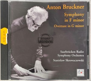 Anton Bruckner - Saarbrücken Radio Symphony Orchestra, Stanislaw Skrowaczewski – Symphony In F Minor / Overture In G Minor CD