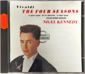 Vivaldi - Nigel Kennedy, English Chamber Orchestra – The Four Seasons = Le Quattro Stagioni = Die Vier Jahreszeiten = Les Quatre Saisons CD