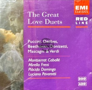 Puccini, Delibes, Beethoven Donizetti, Mascagni & Verdi - The Great Love Duets CD