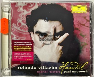 Rolando Villazón, Händel, Gabrieli Players, Paul McCreesh – Händel CD