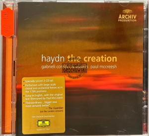 Haydn - Gabrieli Consort & Gabrieli Players, Paul McCreesh – The Creation (Die Schopfung) 2CD
