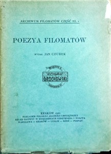 Poezya Filomatów. Tom II