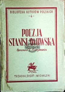 Poezja stanisławowska