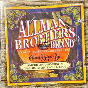 Allman Brothers Band – American University Washington, D.C. 12/13/70 CD