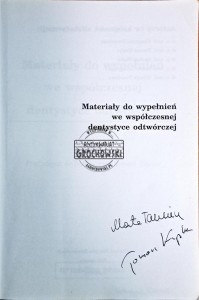 Materiały do wypełnień we współczesnej dentystyce odtwórczej