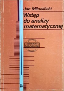 Wstęp do analizy matematycznej