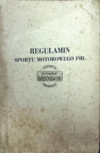 Regulamin sportu motorowego PRL