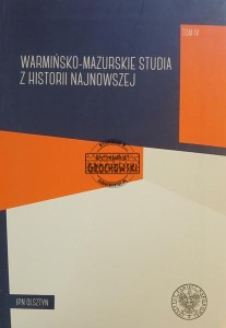 Warmińsko-Mazurskie studia z historii najnowszej