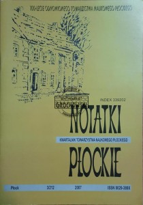 Notatki Płockie (3) 2007