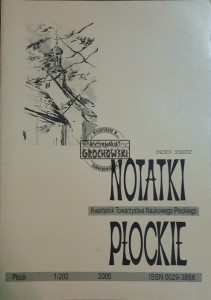 Notatki Płockie (1) 2005