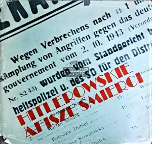 Hitlerowskie afisze śmierci