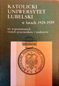 KUL w latach 1925 - 1939