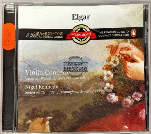 Elgar / Vaughan Williams - Nigel Kennedy, City Of Birmingham Symphony Orchestra, Simon Rattle – Violin Concerto / The Lark Ascending CD
