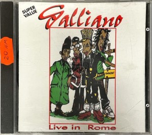 Galliano – Live In Rome CD