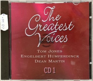 Various – The Greatest Voices - Original Hit Recordings CD 1 CD