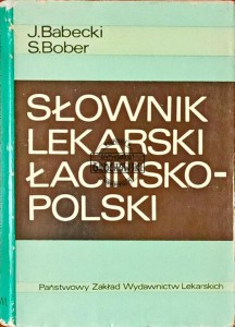 Słownik lekarski łacińsko-polski 