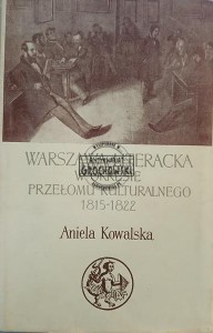 Warszawa literacka w okresie przełomu kulturalnego 1815-1822
