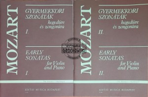 Early Sonatas for Violin and Piano. T.1-2