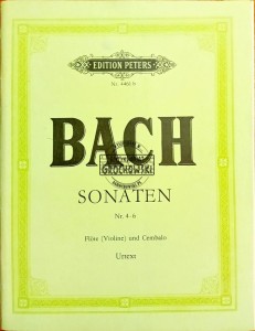Sonaten nr 4-6. Flote und Cembalo