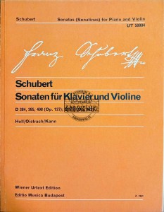 Sonaten fur Klavier und Violine
