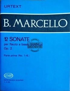 12 Sonate per flauto e basso continuo. Op.2. Parte prima