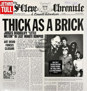Jethro Tull – Thick As A Brick LP