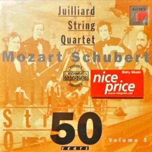 Mozart, Schubert - Juilliard String Quartet – String Quartets K465 "Dissonance" & D887 CD