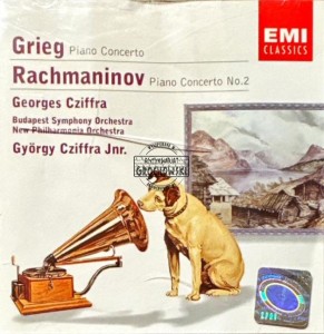 Grieg / Rachmaninov, Georges Cziffra, Budapest Symphony Orchestra / New Philharmonia Orchestra, György Cziffra, Jr. – Grieg: Piano Concerto - Rachmaninov: Piano Concerto No. 2  CD