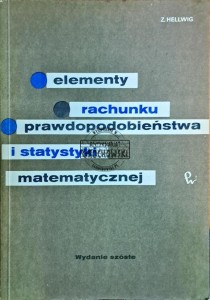 Elementy rachunku prawdopodobieństwa i statystyki matematycznej
