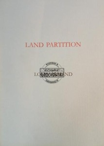 Land Partition