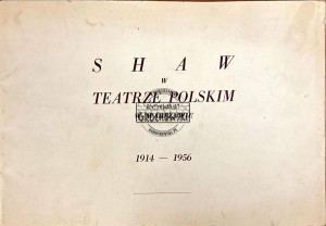 Shaw w Teatrze Polskim w Warszawie