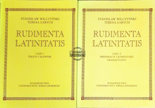 638855 Rudimenta Latinitatis, T. 1-2